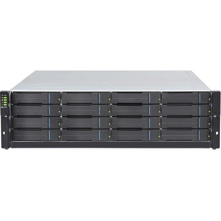 INFORTREND Eonstor Gs 3000 Unified Storage, 3U/16 Bay, Redundant Controllers, 16 GS3016R0C0F0F-8T2